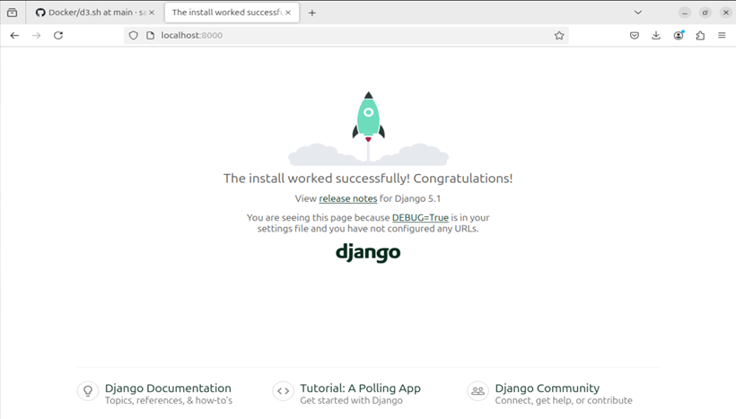 Django Localhost
